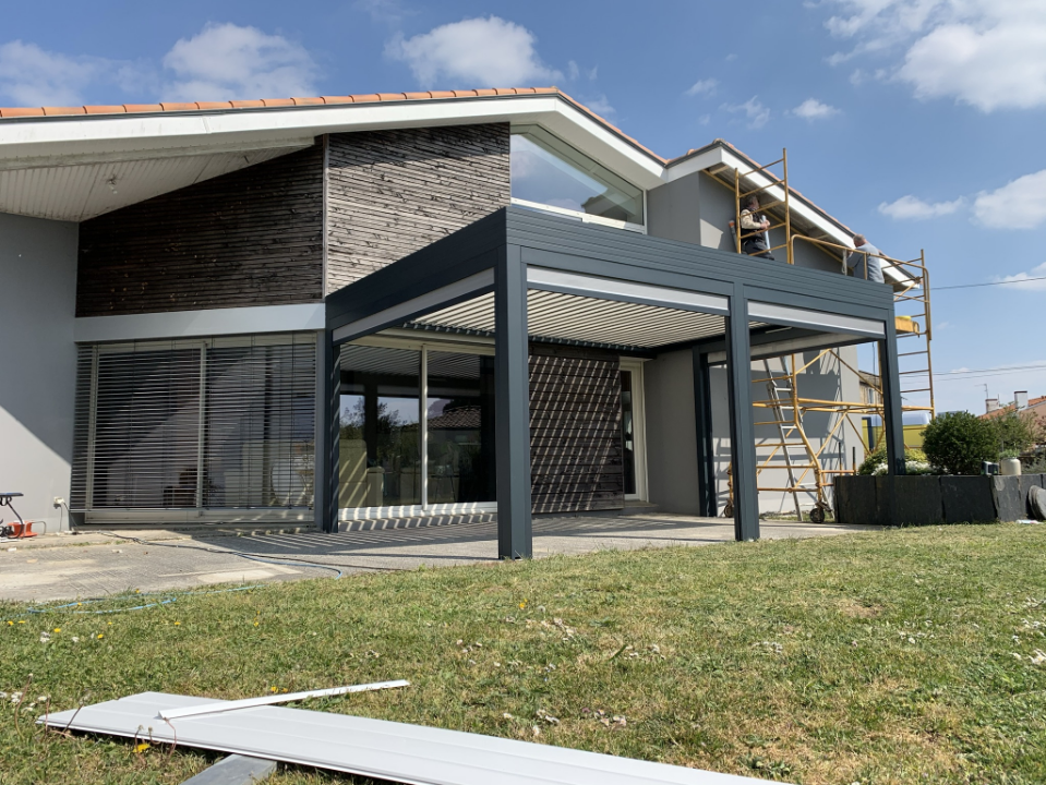 Lm Menuiserie Fenetre Chaumes En Retz Pergola Carport 12